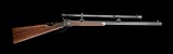 Fantastic Dakota Sharps Rifle .38-55 with adjustable peep sight and MVA 6x scope - 7 of 8