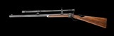 Fantastic Dakota Sharps Rifle .38-55 with adjustable peep sight and MVA 6x scope - 8 of 8