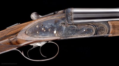 Super Cool Custom Built SLE 12 Bore by Famed Restoration Specialist & Gun Builder Neil Hermsen- W/Case