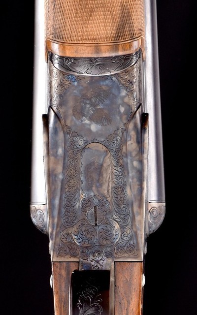 Super Cool Custom Built SLE 12 Bore by Famed Restoration Specialist & Gun Builder Neil Hermsen- W/Case - Image 6 of 15