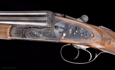 Super Cool Custom Built SLE 12 Bore by Famed Restoration Specialist & Gun Builder Neil Hermsen- W/Case - Image 3 of 15