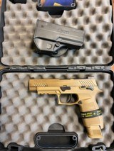 As new Sig Sauer P320-M17 9mm with case and holster - 2 of 2