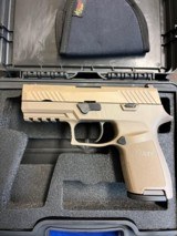 As new Sig Sauer P320 Compact 9mm with case and acorn holster - 2 of 2