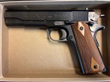 As new Colt 1911 100th Anniversary Tier III .45 with box and glass case - 2 of 6