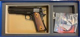 As new Colt 1911 100th Anniversary Tier III .45 with box and glass case - 3 of 6