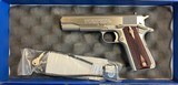 Gorgeous near mint Colt Government Model Series 70 1911A1 in brushed stainless - 2 of 4