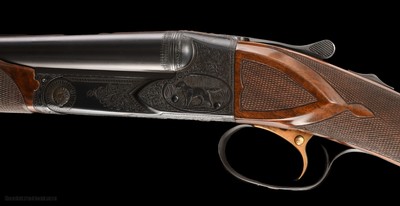 Gorgeous Ulrich Engraved Winchester Model 21-6 20ga w/Cody Letter - Image 2 of 14