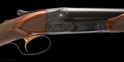 Gorgeous Ulrich Engraved Winchester Model 21-6 20ga w/Cody Letter