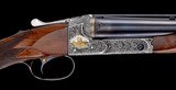 Beautiful Custom engraved gold inlaid Winchester Model 21 12ga with case - 1 of 12