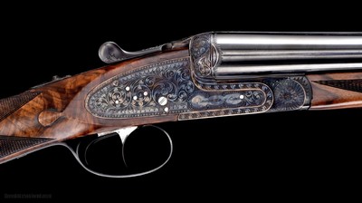 Super cool Heavy Proof Arrieta Model 570 “Hand Detachable” 12ga Pigeon Gun with case