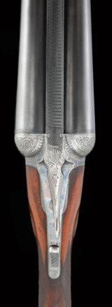 Fabulous and hard to find original condition Parker DHE 12ga with original 32" barrels - Superb dimensions and configuration! - 3 of 12
