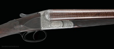 Wonderful C.G. Bonehill "Belmont Interchangeable Hammerless" Grade 4 12ga