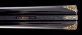 The Finest Piotti Terzi Engraved Monaco 3 Extra 12ga 2 brl set Pigeon Gun w/case- - 9 of 18