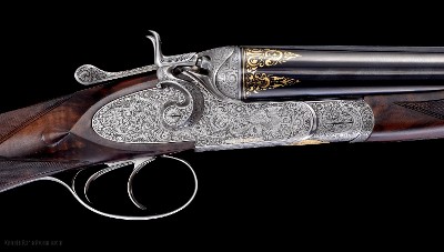 The Finest Piotti Monaco 3 Extra Engraved by master Terzi - A Magnificent 12ga 2 brl set Pigeon Gun w/case- NE PLUS ULTRA