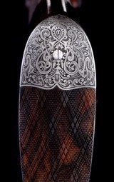 The Finest Piotti Terzi Engraved Monaco 3 Extra 12ga 2 brl set Pigeon Gun w/case- - 7 of 18