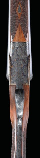 Fabbri Best Quality Pair - 12ga Self opening SXS guns Engraved in Rose and Scroll by Iora - 18 of 25