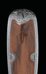 Elegant G. Gournet Engraved Parker Reproductions A1 Special 20ga 2 brl set W/ case - 8 of 18