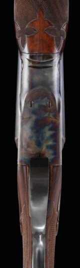 Elegant G. Gournet Engraved Parker Reproductions A1 Special 20ga 2 brl set W/ case - 5 of 18