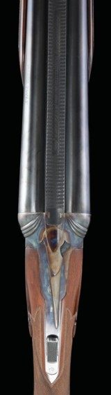 Elegant G. Gournet Engraved Parker Reproductions A1 Special 20ga 2 brl set W/ case - 3 of 18