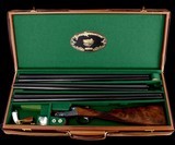 Exceptional Parker Reproductions DHE 28 & .410 3 brl set with case- Fantastic Wood! - 1 of 20