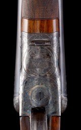 Hard to find A.H. Fox C Grade 12ga- Factory 32" Gun with Straight grip & Double Triggers - Tons of original color! - 4 of 12
