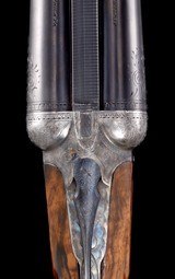 Hard to find A.H. Fox C Grade 12ga- Factory 32" Gun with Straight grip & Double Triggers - Tons of original color! - 3 of 12