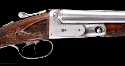 "In the White" Parker Reproductions A1 Special 12ga- Great wood rare Double Trigger Gun!