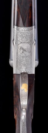 Fantastic Piotti Monaco 3 Extra 12bore w/ case- Creative Arts Engraved! - 5 of 17