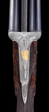Fantastic Piotti Monaco 3 Extra 12bore w/ case- Creative Arts Engraved! - 3 of 17