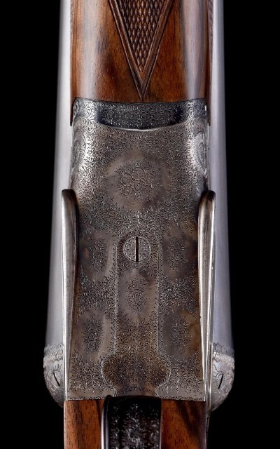 Stunning "Between the wars" Boss & Co. Best Quality 20ga SXS engraved by Sumner W/ case - Image 7 of 16