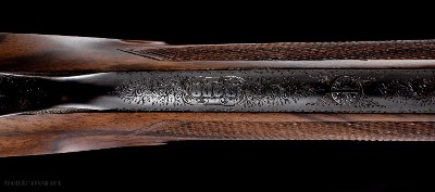 Stunning "Between the wars" Boss & Co. Best Quality 20ga SXS engraved by Sumner W/ case - Image 14 of 16
