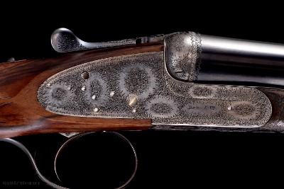 Stunning "Between the wars" Boss & Co. Best Quality 20ga SXS engraved by Sumner W/ case