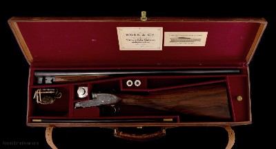 Stunning "Between the wars" Boss & Co. Best Quality 20ga SXS engraved by Sumner W/ case - Image 3 of 16