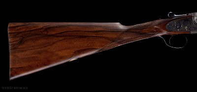 Stunning "Between the wars" Boss & Co. Best Quality 20ga SXS engraved by Sumner W/ case - Image 8 of 16