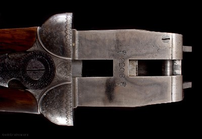 Stunning "Between the wars" Boss & Co. Best Quality 20ga SXS engraved by Sumner W/ case - Image 11 of 16