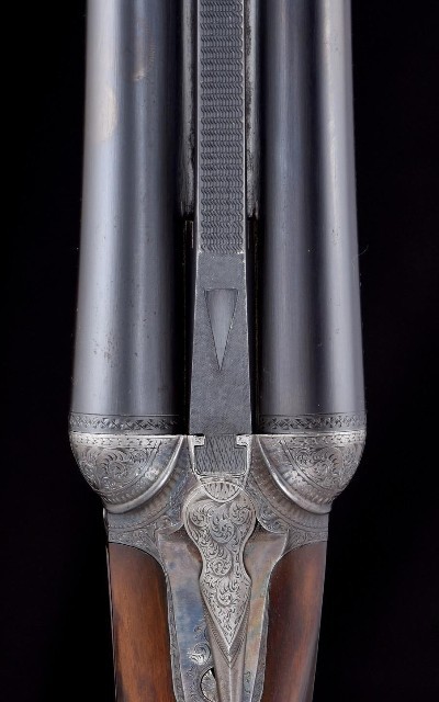 Incredibly rare, important, & fine- General Billy Mitchell's Parker BHE 10ga- perhaps the finest big bore Parker extant! - Image 3 of 14