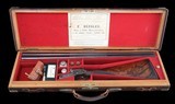 Stunning and rare Frederick Beesley Best Quality 20ga with case & accessories