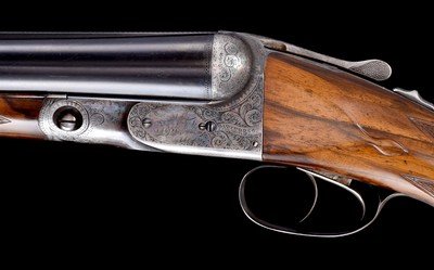 Very Rare Titanic Steel barreled Parker DHE 10ga- Very rare high original condition example!