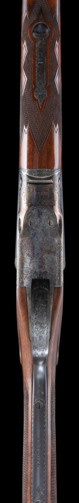 Near mint Parker Repro DHE 28ga with case & Beautiful wood! - 4 of 12