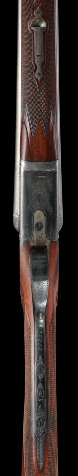 Gorgeous Nitro Proved W&C Scott BLE 20ga built with original Damascus barrels - 4 of 12