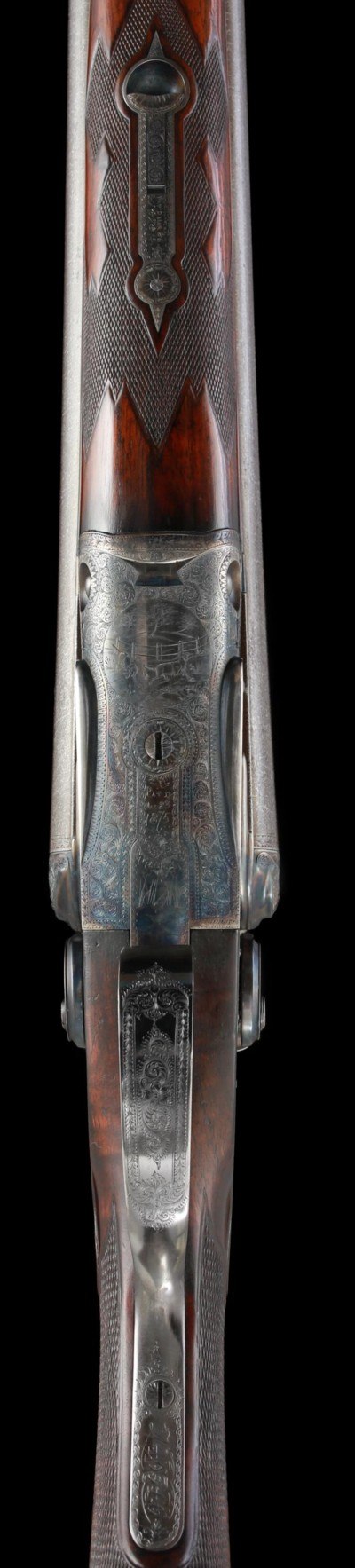 Incredible high original condition Parker A Hammer 10ga- Shipped to TX and Pictured in The Parker Story - Image 4 of 13