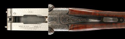 Unique CSMC Model 21-6 20ga 2 brl set w/ case- Built for Tungsten Shot and Maximum long range Turkey Shooting & Field Use - Image 7 of 14