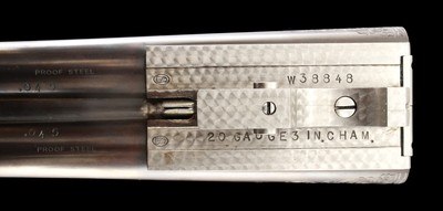 Unique CSMC Model 21-6 20ga 2 brl set w/ case- Built for Tungsten Shot and Maximum long range Turkey Shooting & Field Use - Image 8 of 14