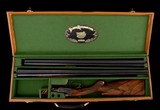 Stunning Parker Repro DHE 28ga 2 brl set with case- As new! - 1 of 16