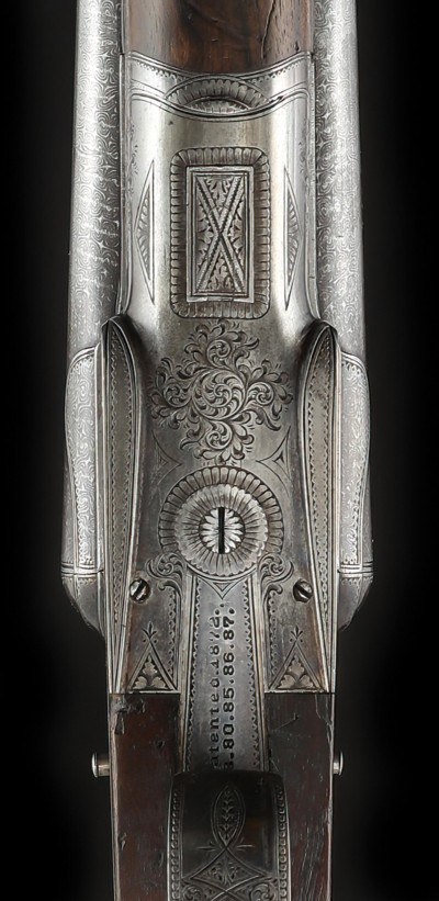 High original condition Joseph Loy Engraved Lefever CE 16ga- A Special Order Gun in incredible condition! - Image 5 of 15