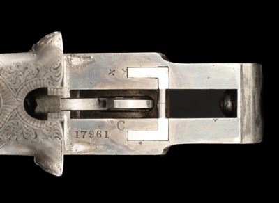 High original condition Joseph Loy Engraved Lefever CE 16ga- A Special Order Gun in incredible condition! - Image 9 of 15