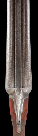 Rare factory original Bernard Barrelled Parker CH 12ga 2 brl set with case and provenance - A great Parker! - 3 of 15