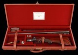 Rare factory original Bernard Barrelled Parker CH 12ga 2 brl set with case and provenance - A great Parker! - 14 of 15