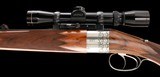 Truly exceptional George Hoenig Rotary Action O/U Double Rifle 9.3x74R W/ ammo - 2 of 8