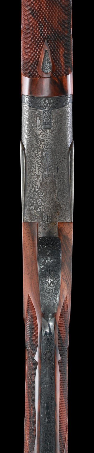 Fantastic Iora engraved Ivo Fabbri Tipo Piccione Extra O/U 20ga 2 brl set- stocked by Paul Hillmer - Image 4 of 13
